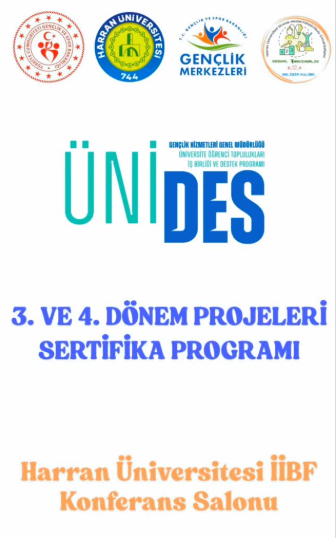 Öğrencilerimiz ÜNİDES Sertifika Programı’nda Belgelerini Aldı